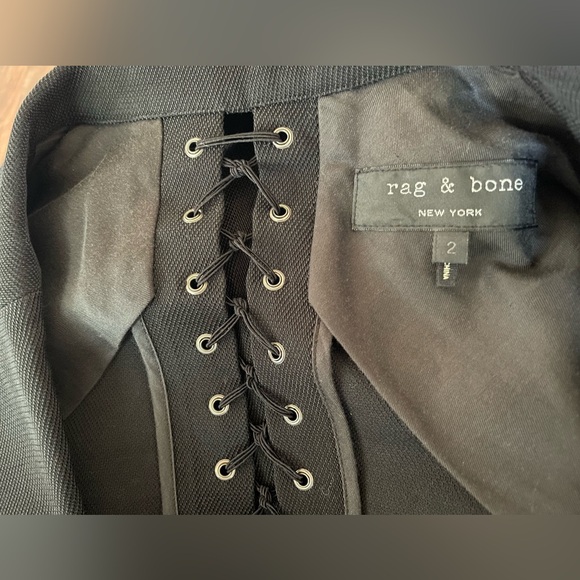 Rag & Bone Lillian Laced Back Blazer - Picture 5 of 6